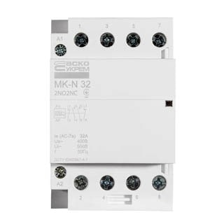 MK-N 4P 32A 2NO2NC 220V, Модульний контактор